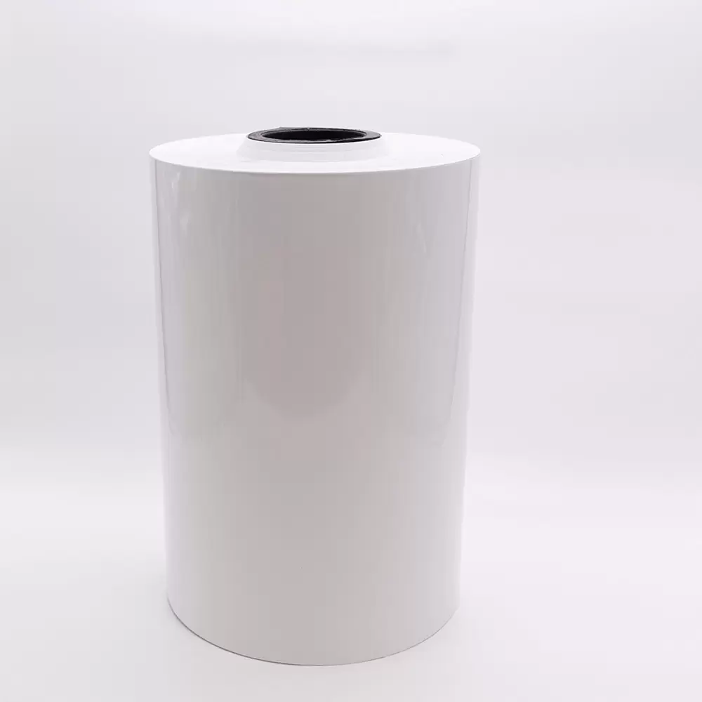 UV喷墨60mic 珠光膜水胶60gsm 白色格拉辛底纸 UV0207W21 卷材