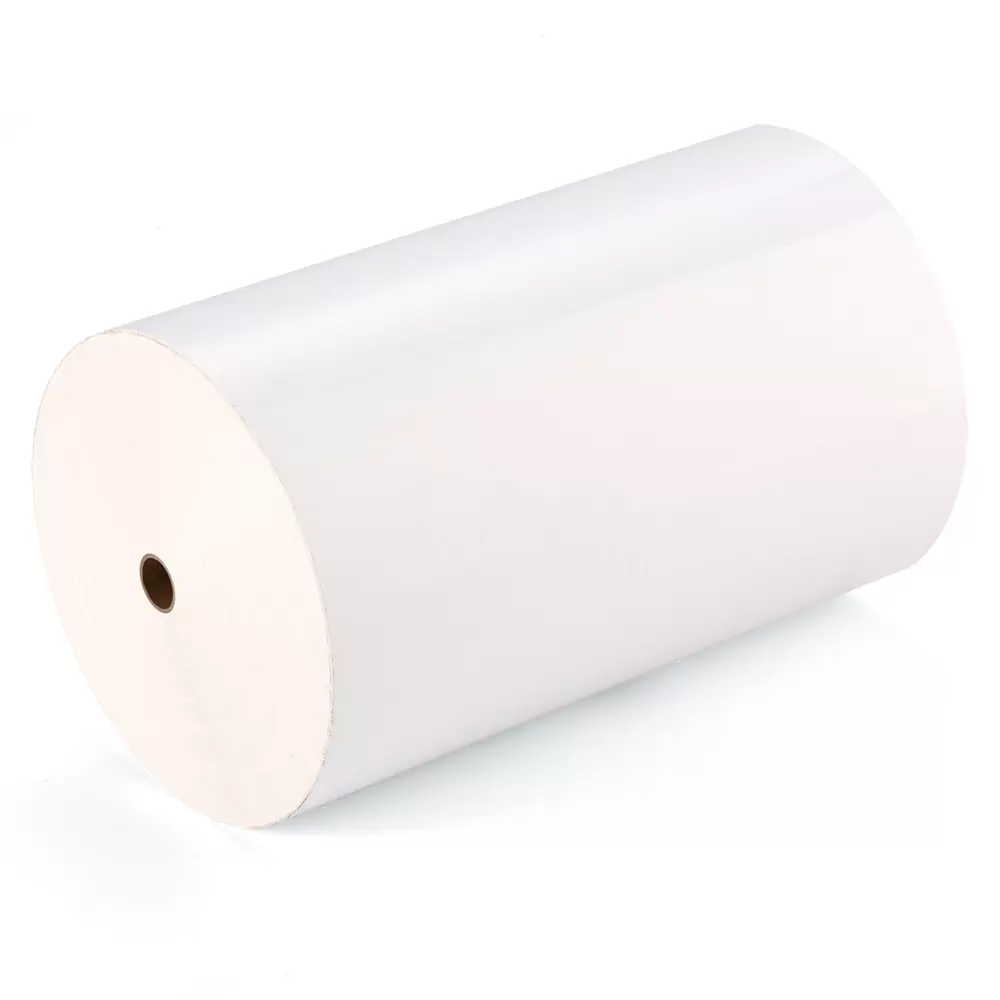 UV喷墨60mic 珠光膜水胶60gsm 白色格拉辛底纸 UV0207W21 卷材