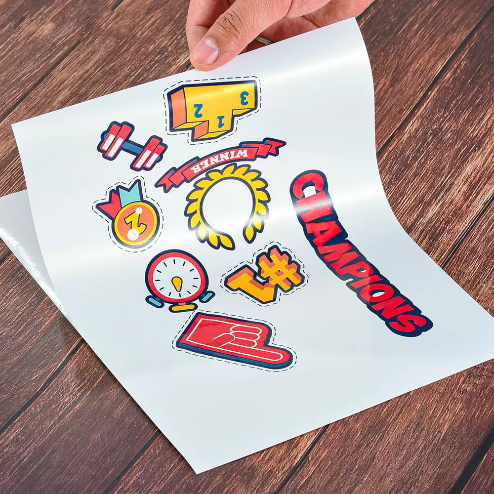 100mic 珠光膜（水胶） RC0307W24 A4/A3