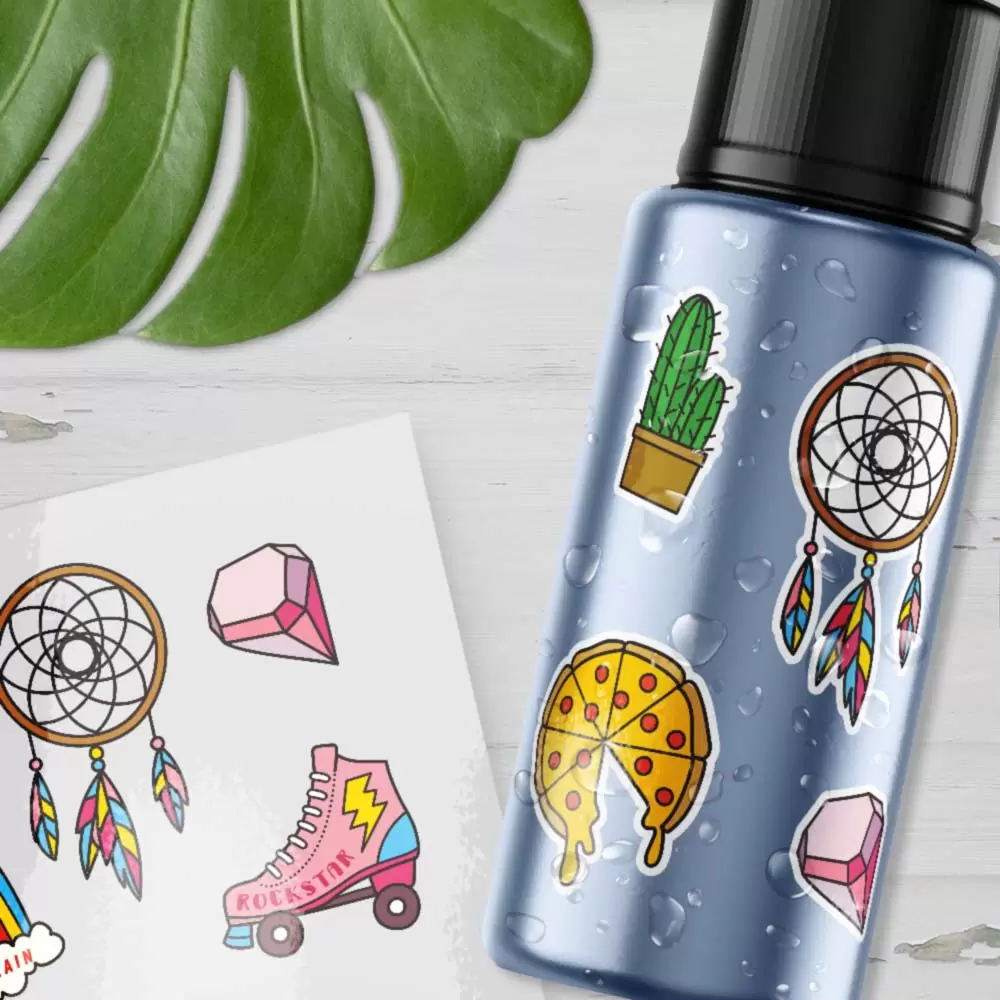 100mic 珠光膜（水胶）RC0307W24 卷材